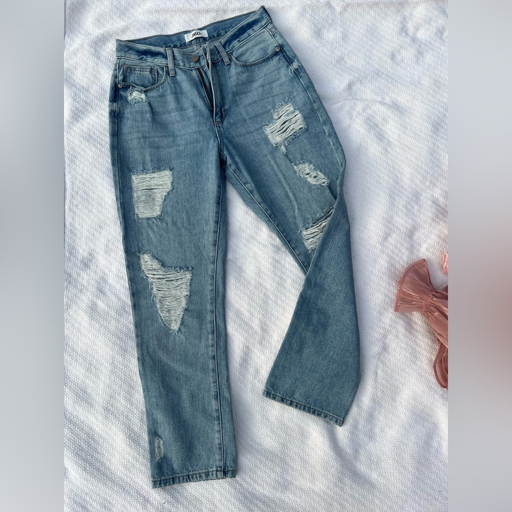 JBD Jeans Size 1 mom distressed